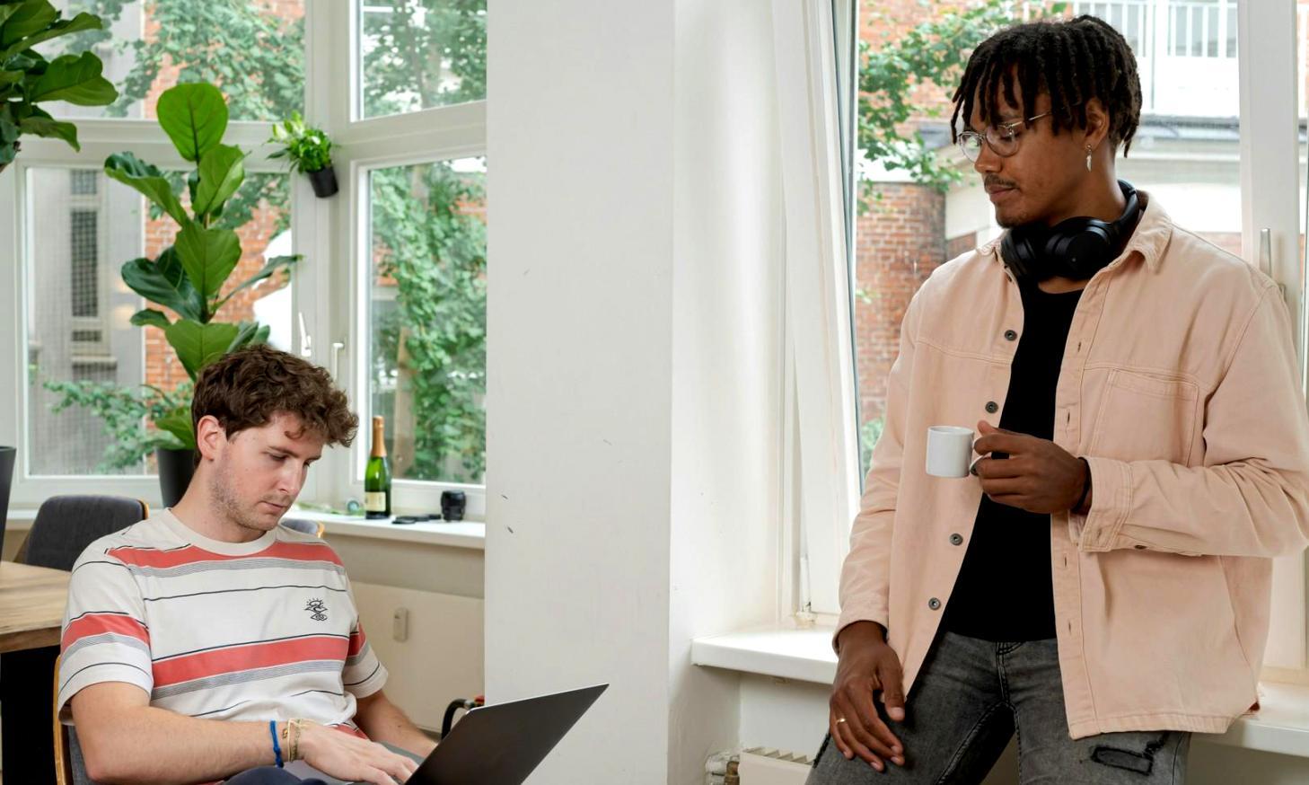 Arbeitsumgebung symbolisiert Veränderung